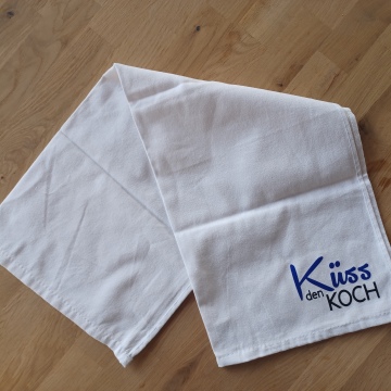 Geschirtuch - Küss den Koch