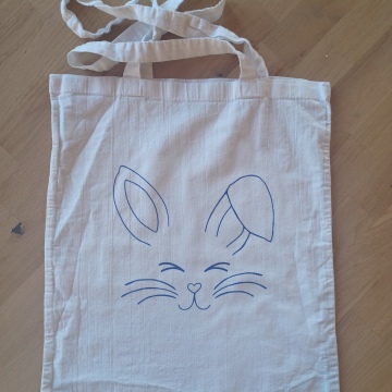 Einkaufstasche - Hase 007